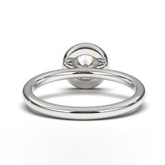 Solitary Splendor- The timeless elegance of a solitary diamond that whispers of everlasting devotion